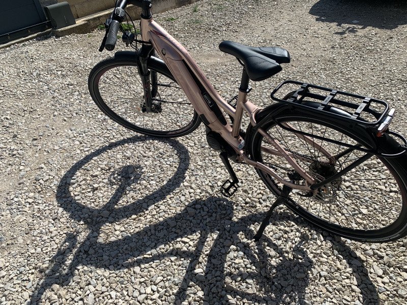 Electric hybrid women's bike from Liv Amity e+1 brand image