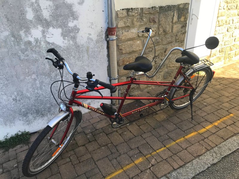 Tandem pour deux adultes image