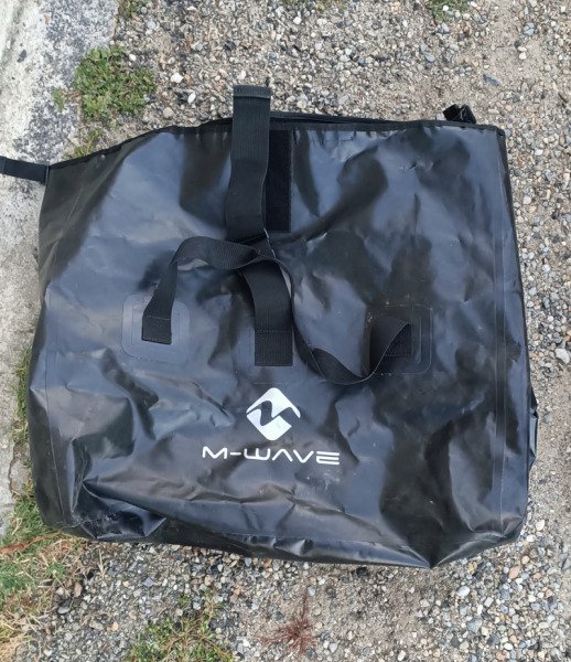 Remorque à une roue M-Wave Single 40 avec sacoche image