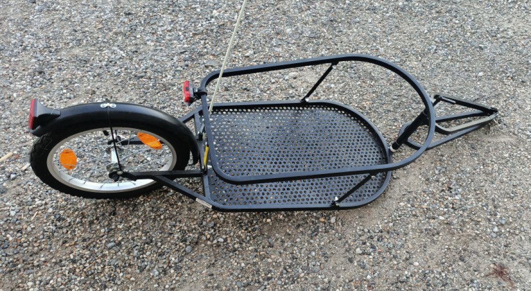 Remorque à une roue M-Wave Single 40 avec sacoche image