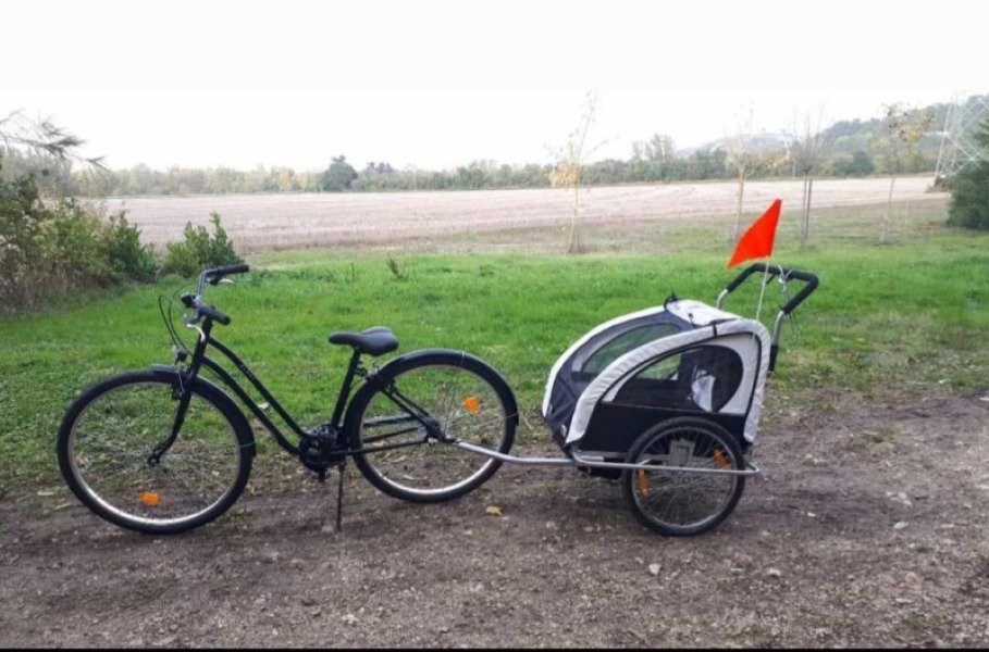 Remorque de vélo à louer image