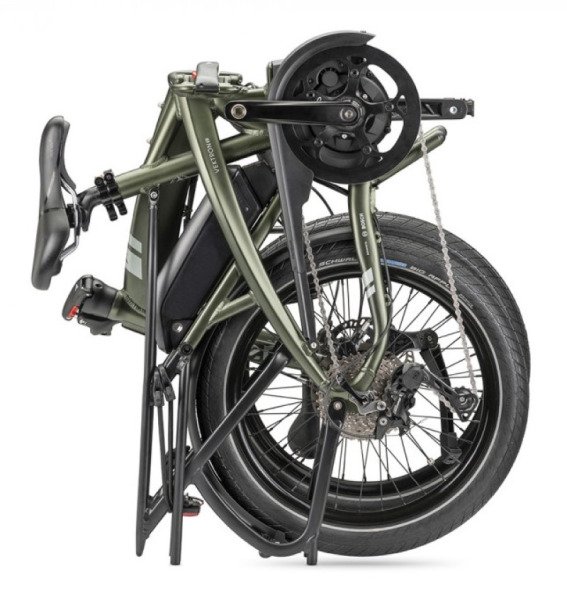 Location de vélo électrique pliable Tern Vektron S10 image