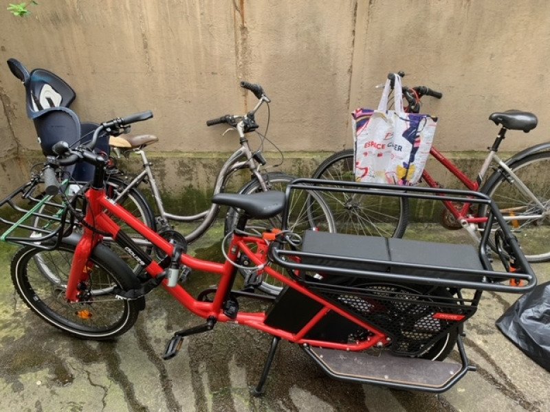 Electric longtail bike rental image