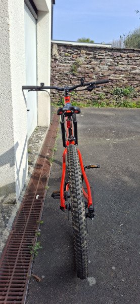 VTT rouge Taille L Expl 500 image