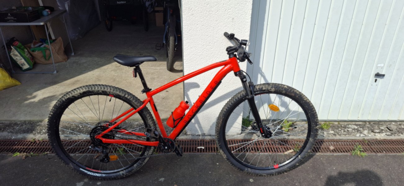 VTT rouge Taille L Expl 500 image