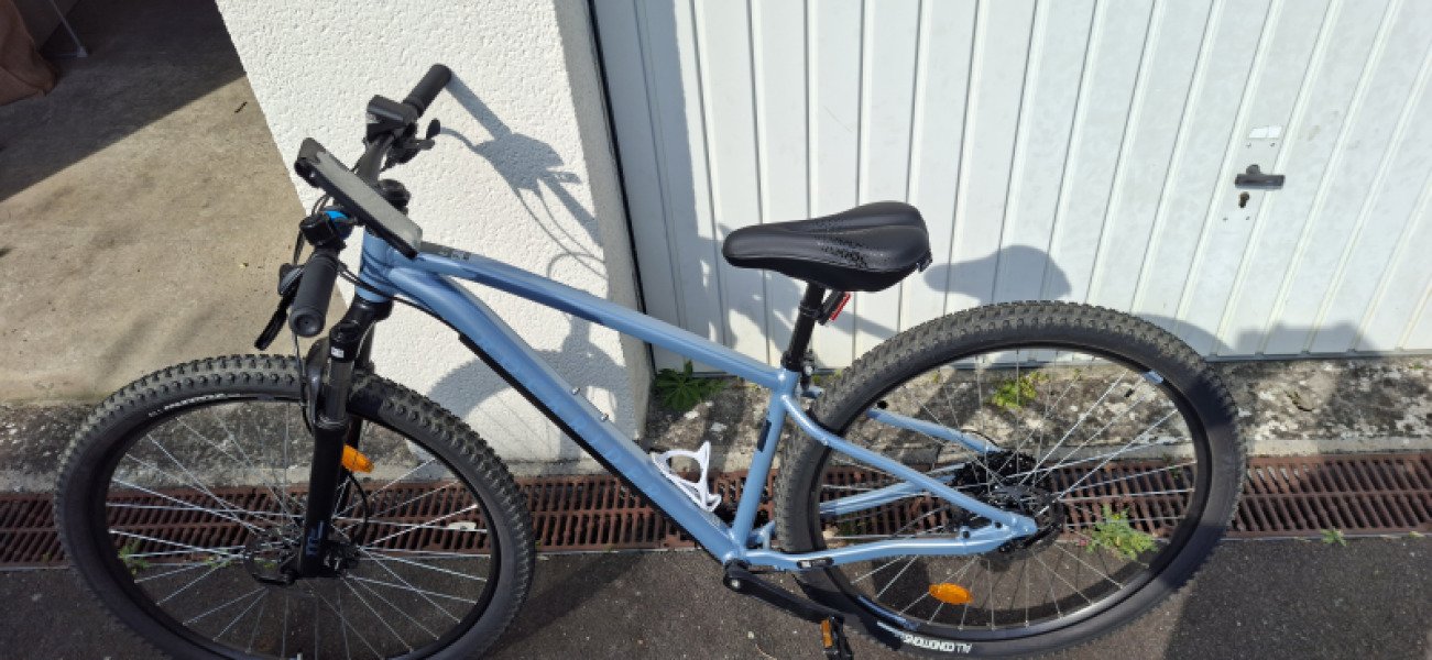 VTT Bleu Taille M Expl 500 image