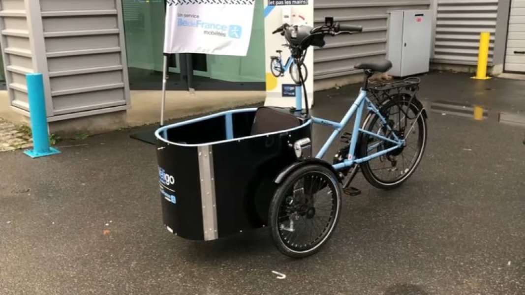 Vélo cargo triporteur Véligo image