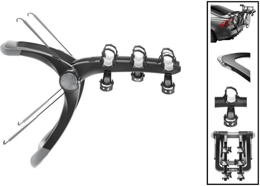 Accessoires THULE RaceWay 992 porte-vélos hayon image