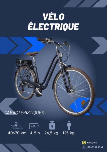 Vélo de ville Decathlon Elops image
