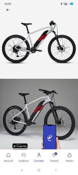 VTT Rockrider rigide 27,5"-E-ST 100 image