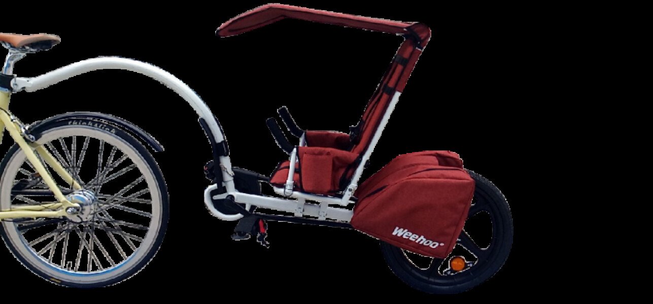 remorque vélo à pédales et sacoches Weehoo Thrill image