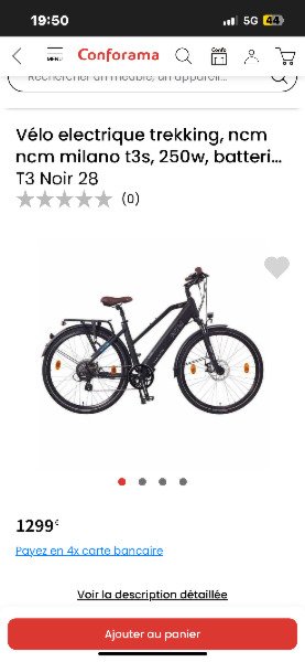 Vélo de route Ncm Milano image