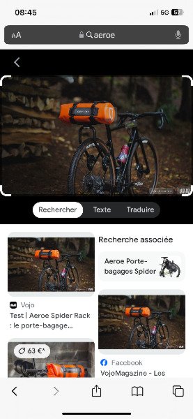 Accessoires Aero Porte bagages + sacs image