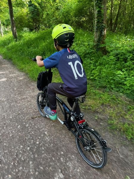 Vélo de ville BROMPTON brompton electrique 6 vitesses image