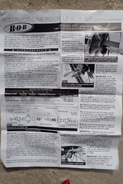 Remorque Bob Yak image