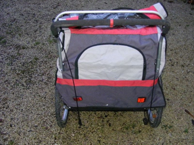 Remorque e bike 2 enfants image