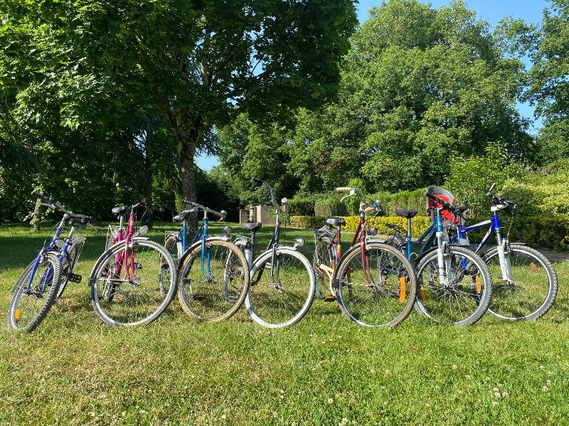 Vélo de ville Arc en ciel image