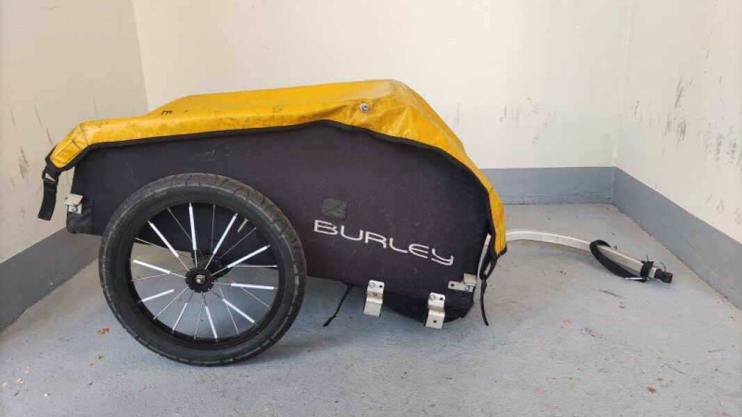 Remorque vélo Burley Nomad pour bagages ou chien image