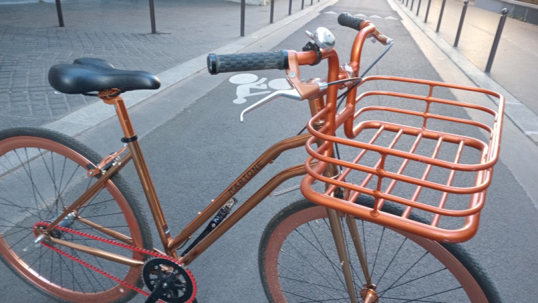 Magnifique vélo Martone Cuivre image