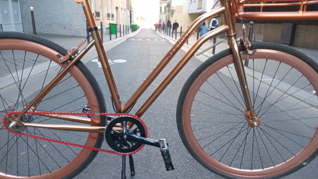Magnifique vélo Martone Cuivre image