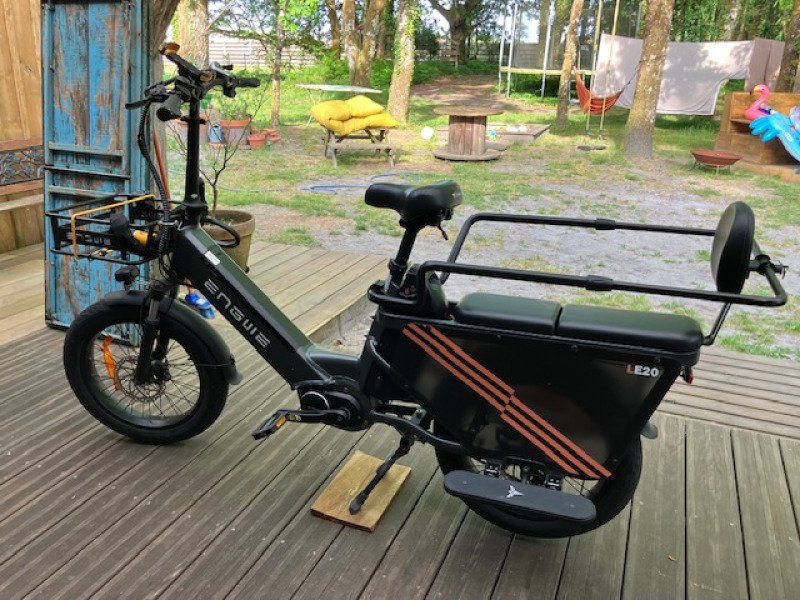 Vélo cargo électrique image