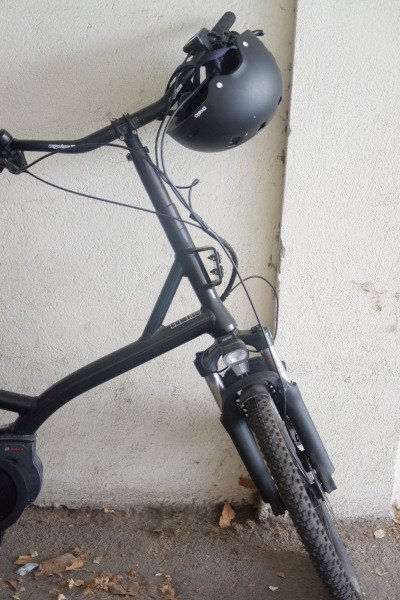 Vélo électrique siège 2 enfant + banquette image