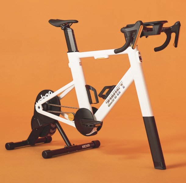 Home trainer Wahoo + cadre Zwift image