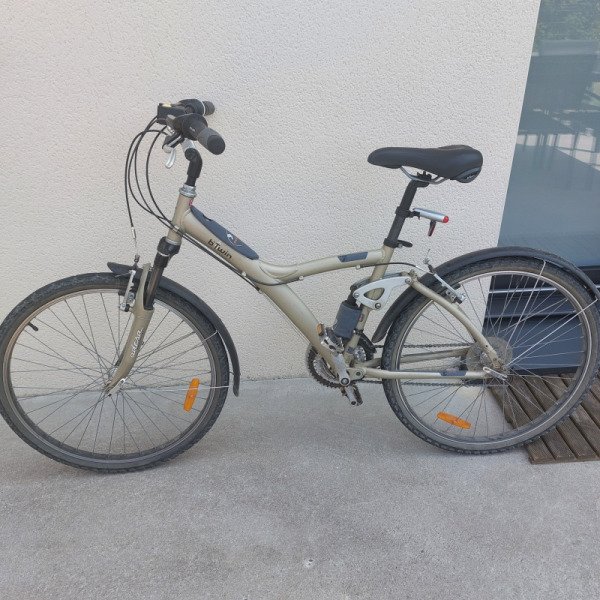 VTT Btwin femme très confortable amortisseur avant/arrière image