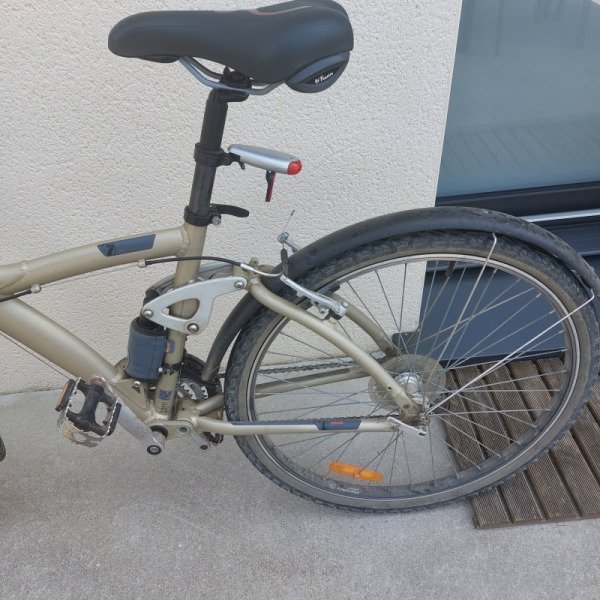 VTT Btwin femme très confortable amortisseur avant/arrière image