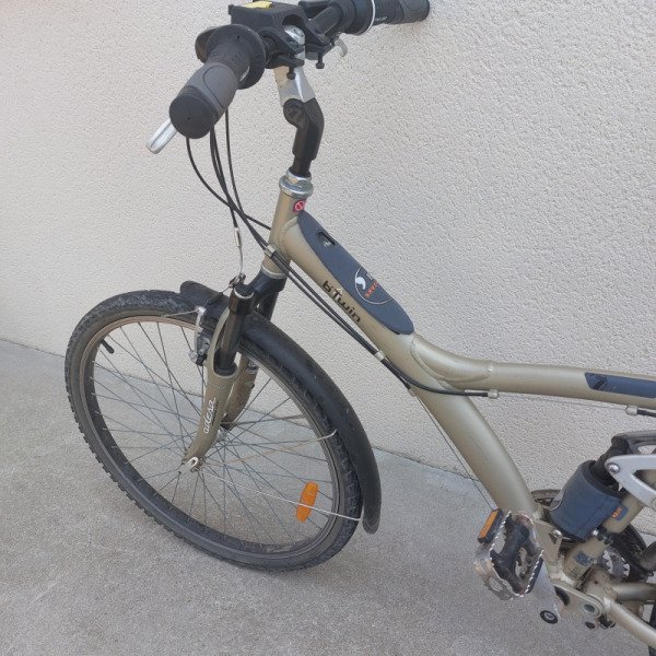 VTT Btwin femme très confortable amortisseur avant/arrière image