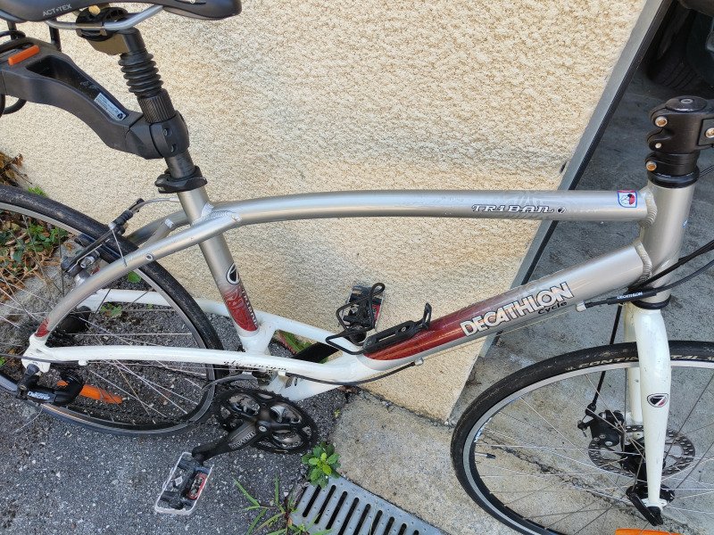 Vélo de route Decathlon triban image