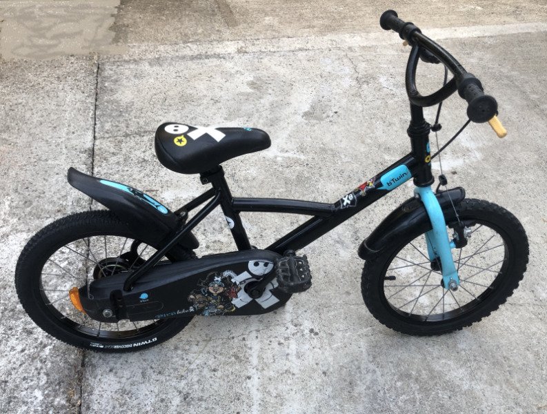 Vélo Enfant 16 pouces (pour enfant de 4 à 6 ans) image
