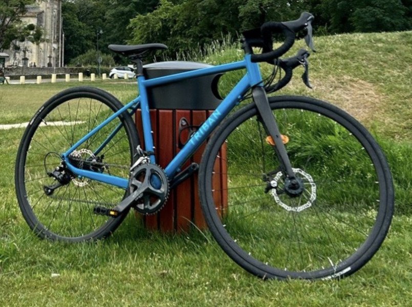 Vélo de route Triban RC500 – Parfait pour rouler et progresser image