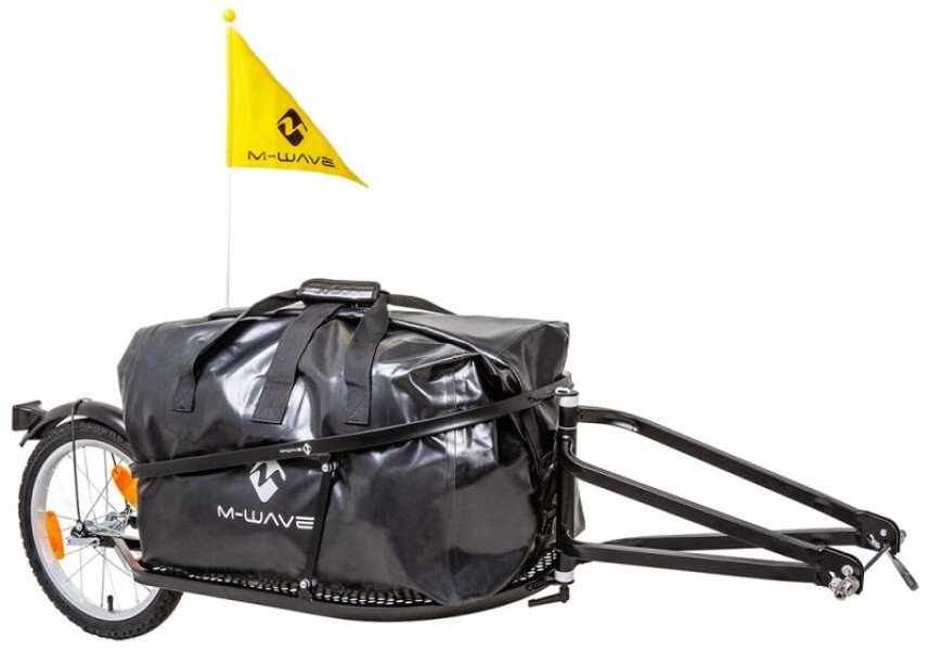 Remorque mono-roue M-Wave Single 40 avec sacoche image
