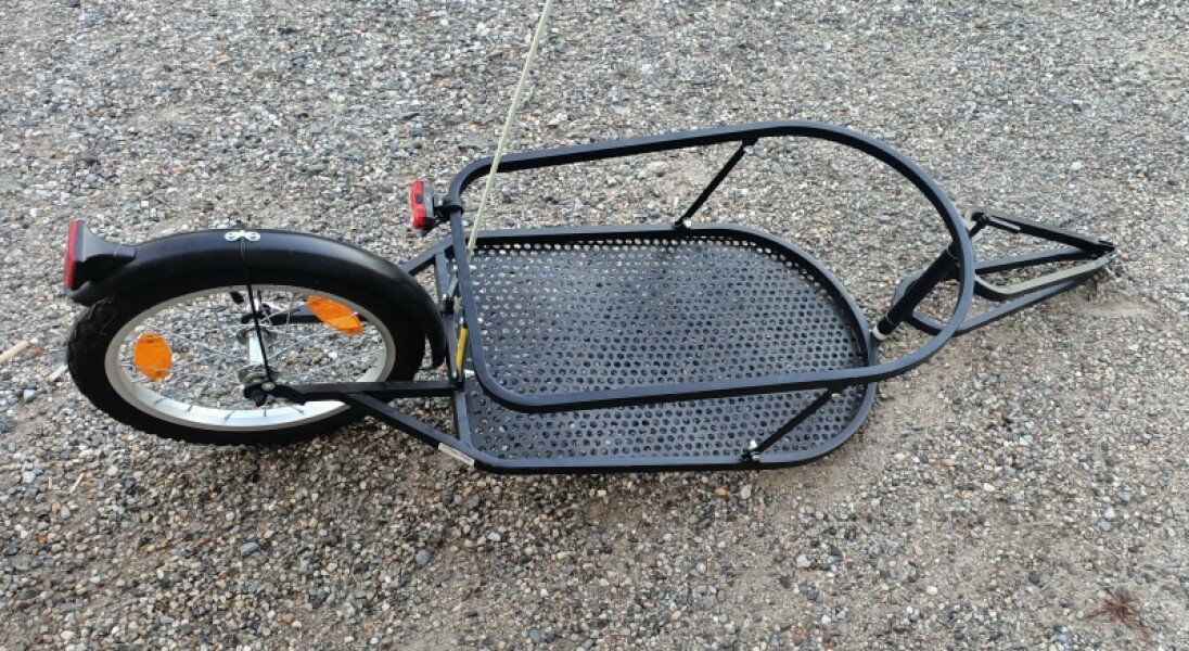 Remorque mono-roue M-Wave Single 40 avec sacoche image