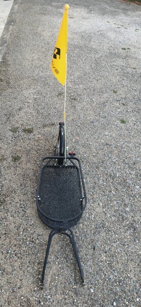 Remorque mono-roue M-Wave Single 40 avec sacoche image