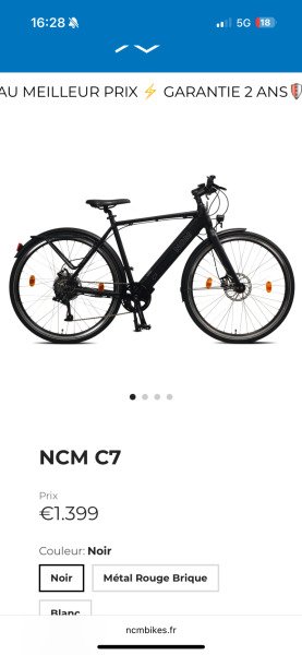 Vélos du quotidien NCM - NCM image