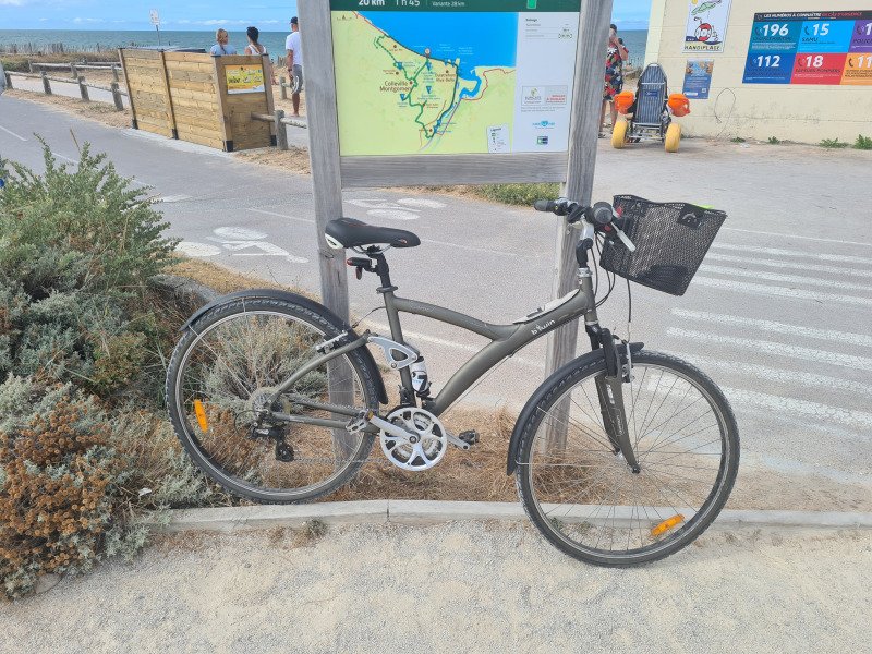 vélo pour randonnée pour balade secteur COTE DE NACRE (Ouistreham) image