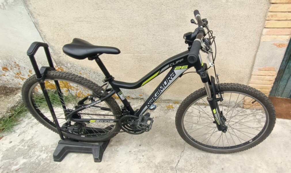 VTT loisirs mixte 26 pouces noir/gris/vert image