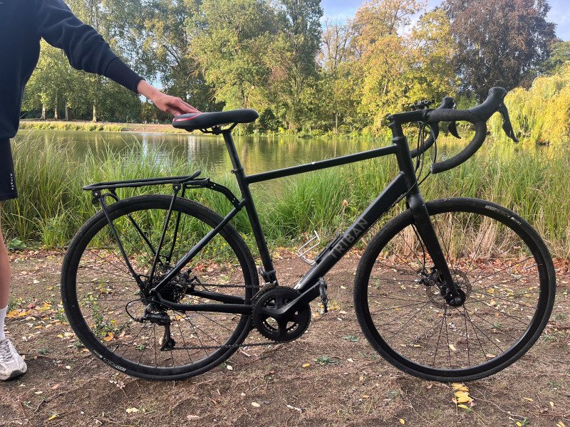 Une photo de l'annonce Triban 520 - Gravel tout équipé à louer - idéal bikepacking & escapades à vélo