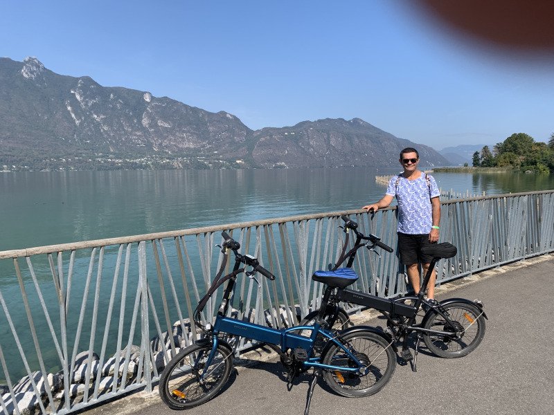 Vélo électrique pliable adulte image
