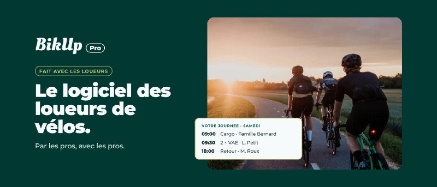 Lancement de BikUp Pro