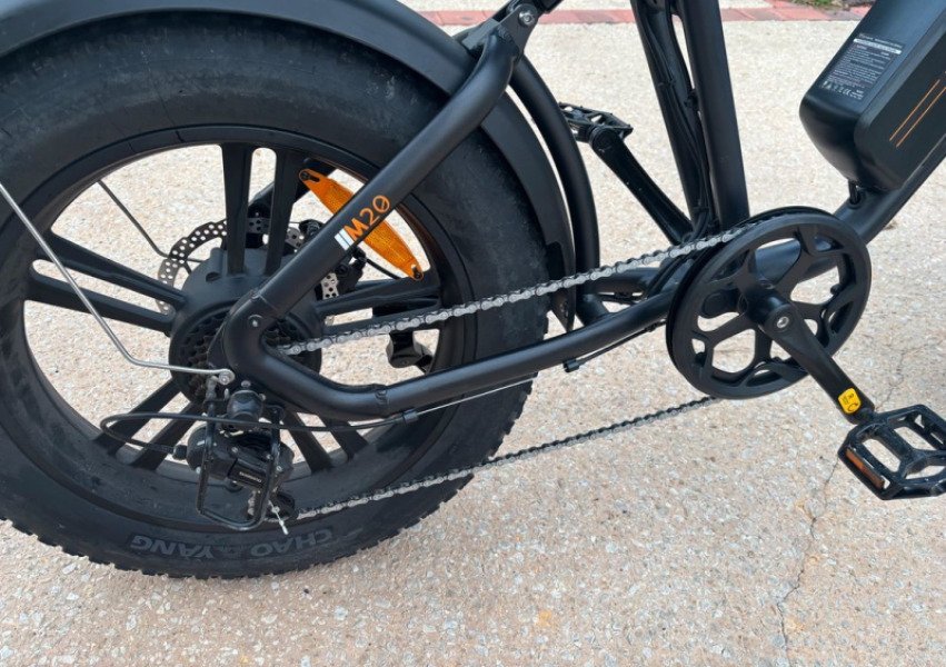 Vélo électrique Fatbike ENGWE M20 double batterie – Taille M – Noir image