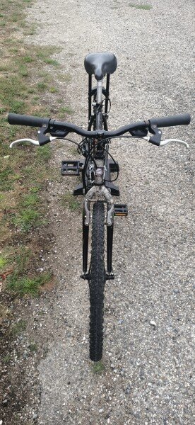 VTT loisirs mixte 26 pouces noir/gris/orange image