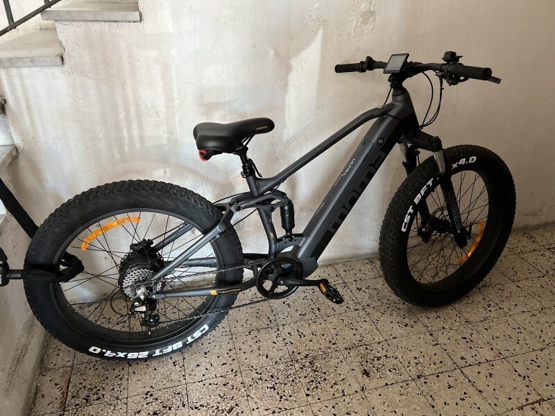 Fat-bike, montagne, plage, forêt, route, ville... image